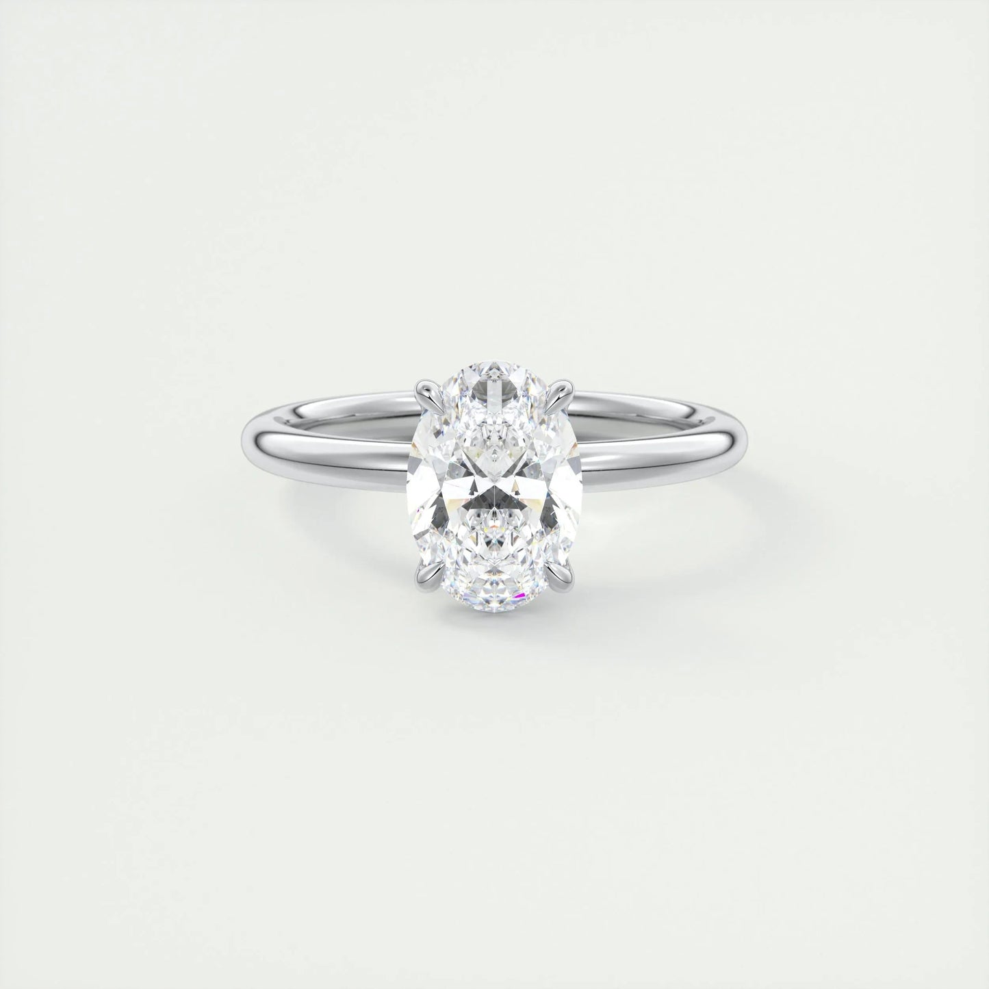 
                  
                    1.91 CT Oval Cut Solitaire Moissanite Engagement Ring 1
                  
                