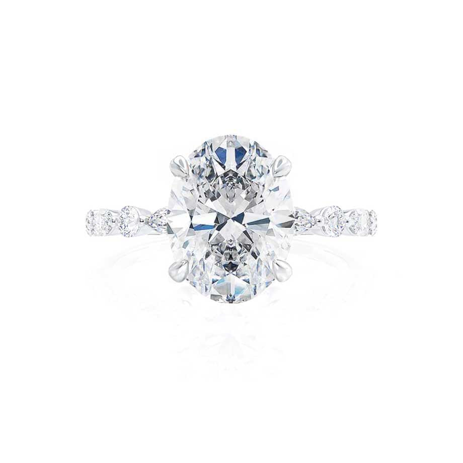 
                  
                    0.90 CT Oval Shaped Solitaire Moissanite Engagement Ring 3
                  
                