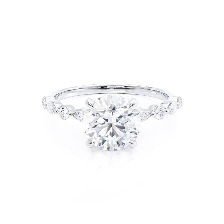 
                  
                    1.0 CT Round Shaped Moissanite Solitaire Engagement Ring 2
                  
                