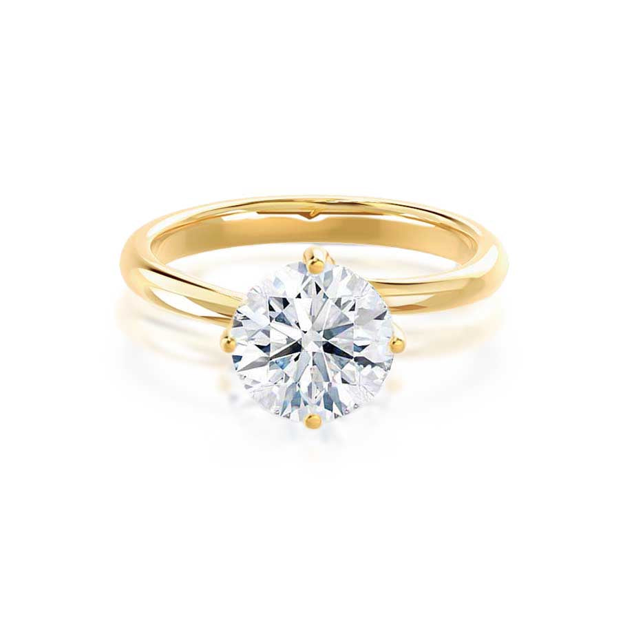 
                  
                    1.20 CT Round Shaped Moissanite Solitaire Style Engagement Ring
                  
                