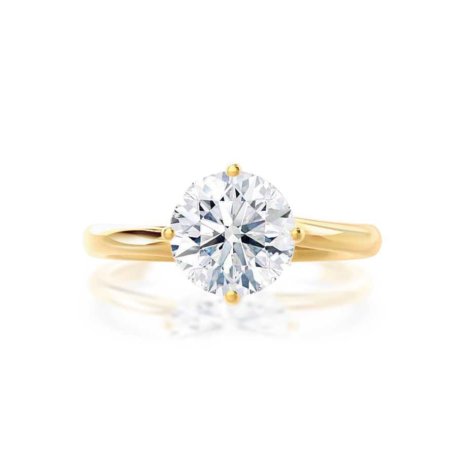 
                  
                    1.20 CT Round Shaped Moissanite Solitaire Style Engagement Ring
                  
                
