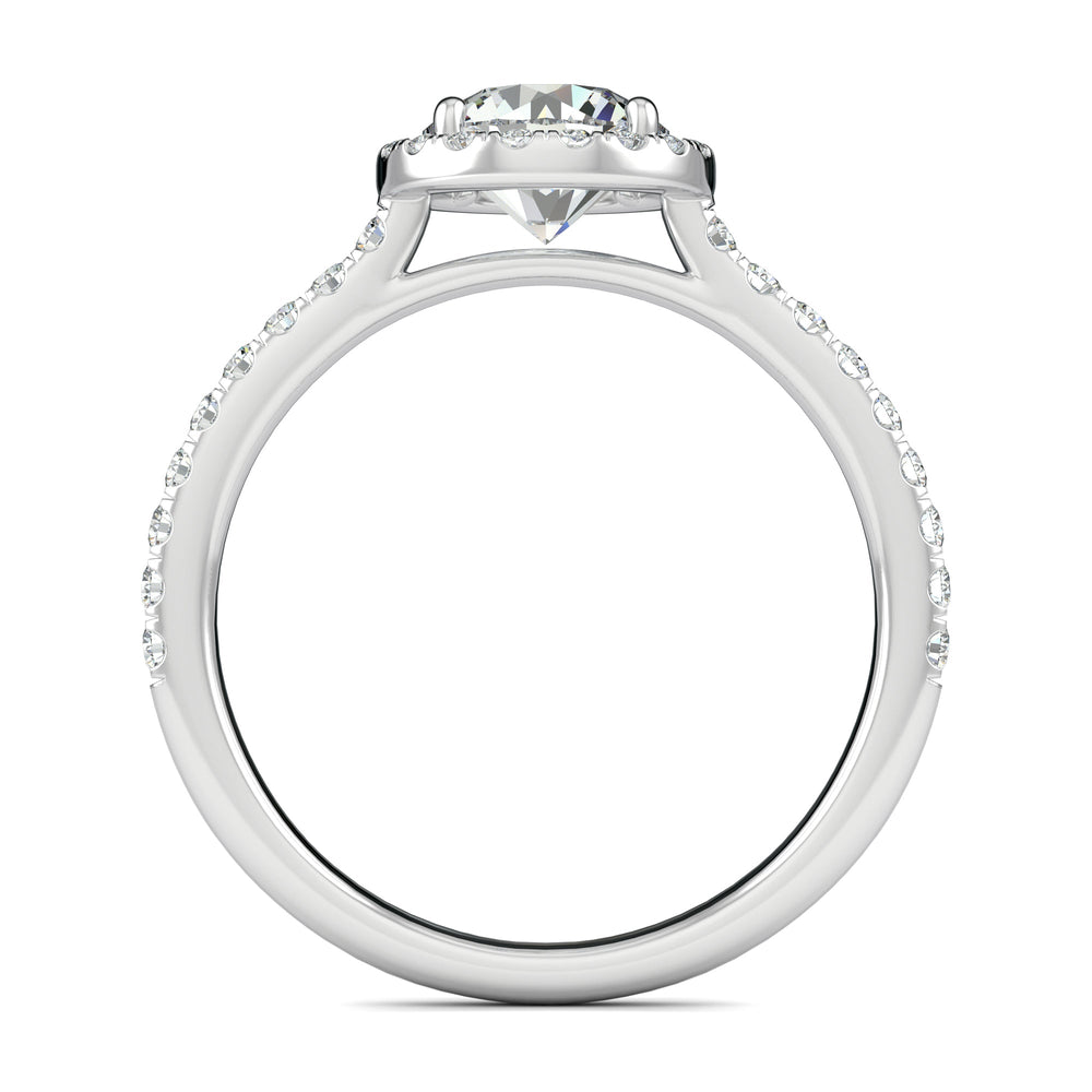 
                  
                    1.0 CT Round Cut Halo Moissanite Engagement Ring 11
                  
                