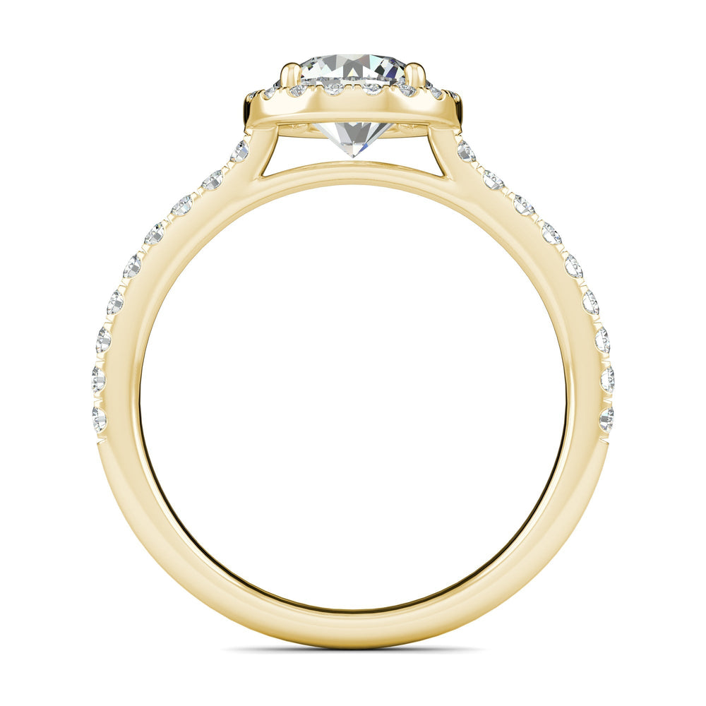 
                  
                    1.0 CT Round Cut Halo Moissanite Engagement Ring
                  
                