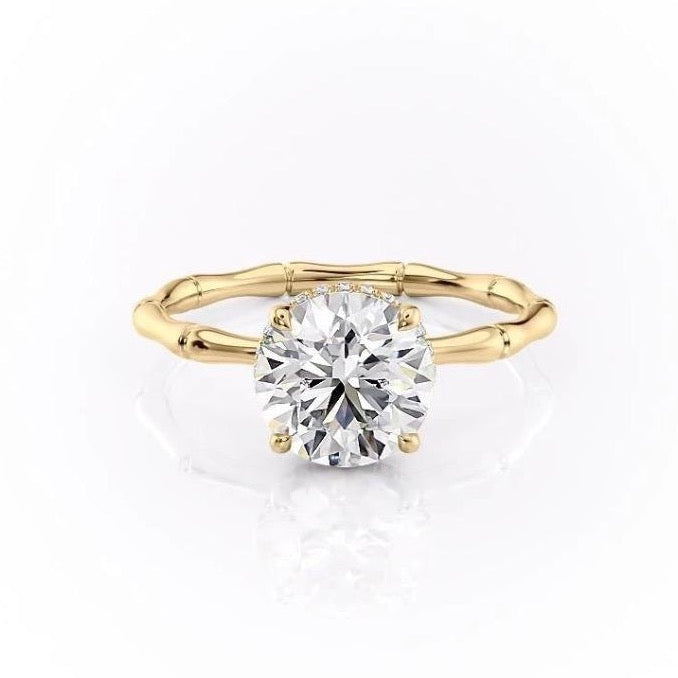 
                  
                    1.60 CT Round Cut Solitaire Style Moissanite Engagement Ring
                  
                