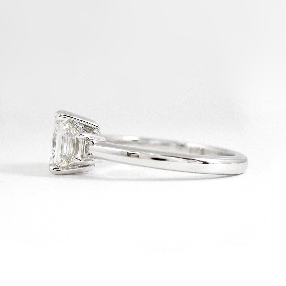 
                  
                    1.75 CT Princess Three Stone Style Moissanite Engagement Ring 4
                  
                