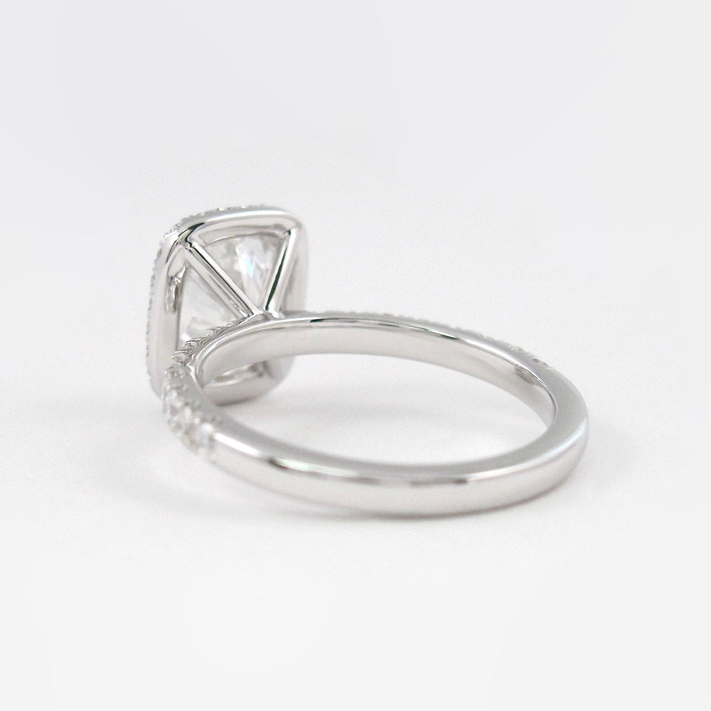 
                  
                    2.0 CT Elongated Cushion Halo Style Moissanite Engagement Ring
                  
                
