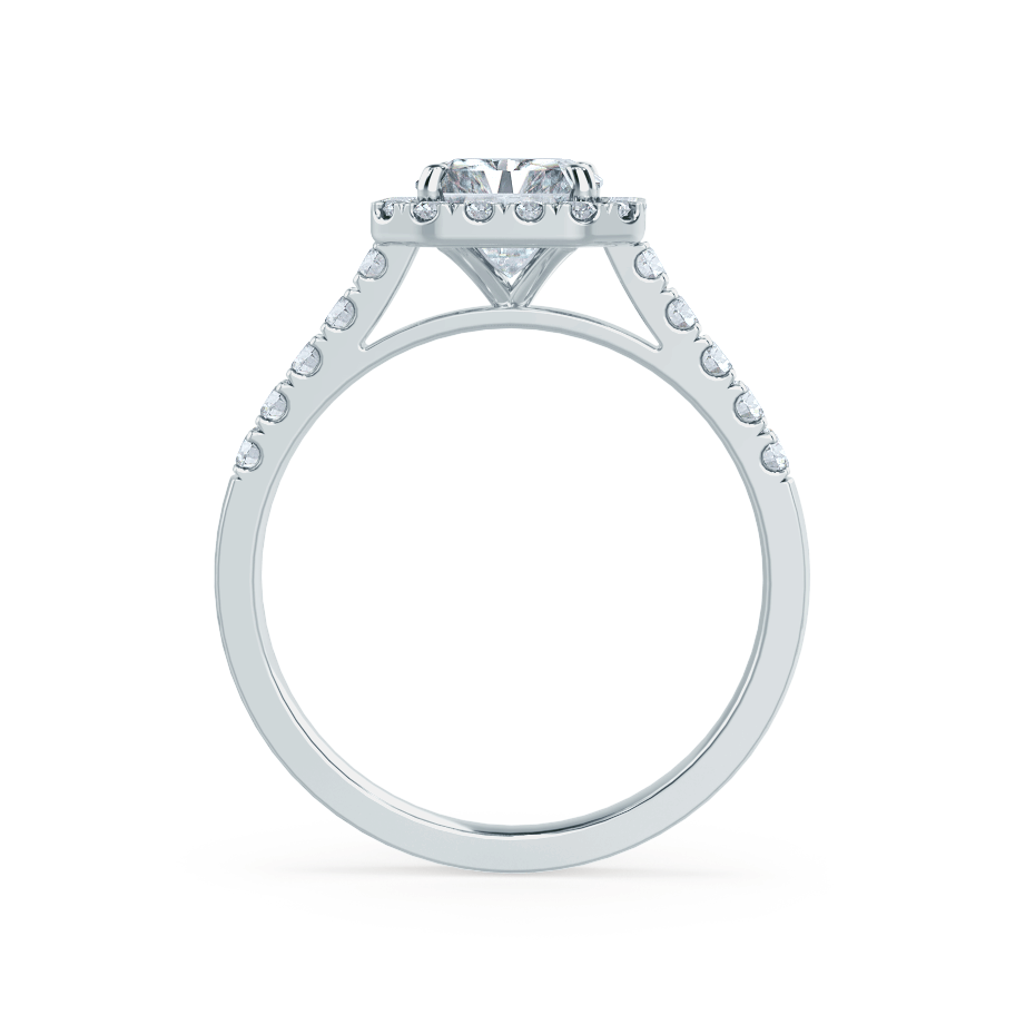 
                  
                    0.70 CT Radiant Shaped Moissanite Halo Engagement Ring
                  
                