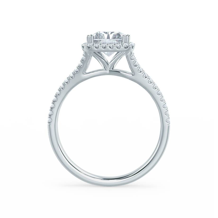 
                  
                    1.80 CT Radiant Shaped Moissanite Halo & Split Shank Style Engagement Ring
                  
                