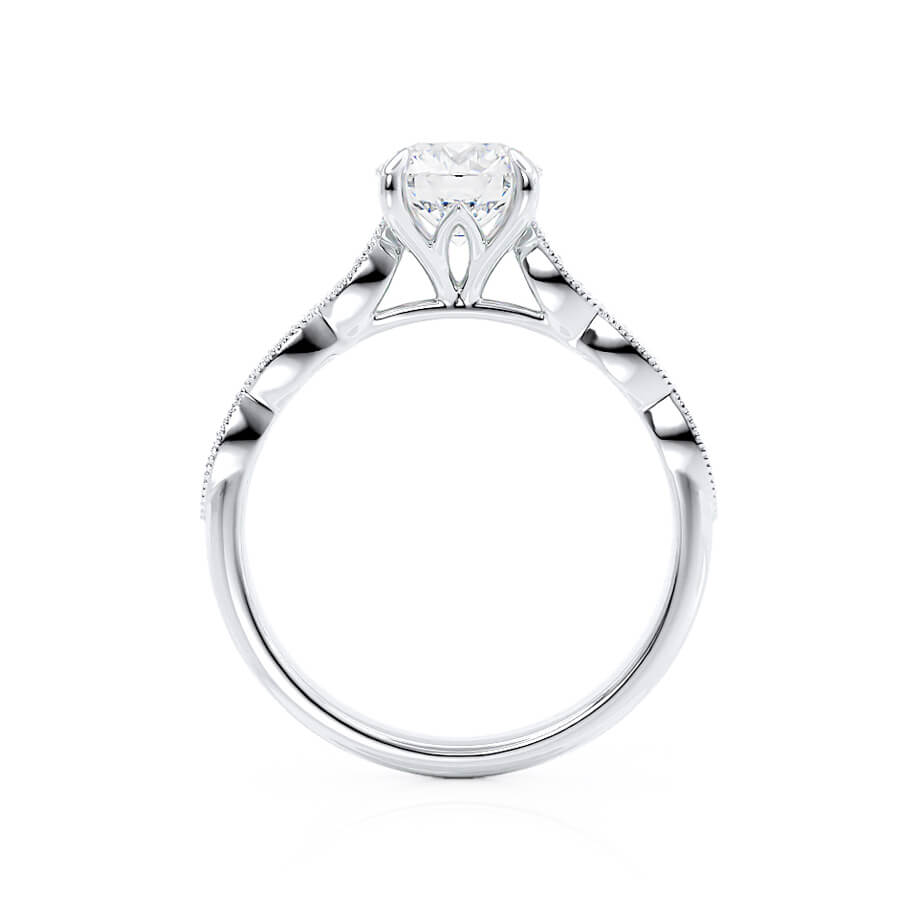 
                  
                    1.0 CT Round Shaped Solitaire Moissanite Engagement Ring
                  
                