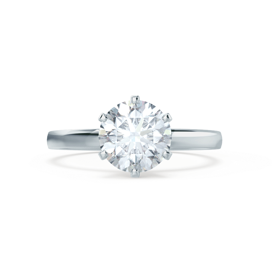 
                  
                    1.50 CT Round Shaped Moissanite Solitaire Engagement Ring 6
                  
                
