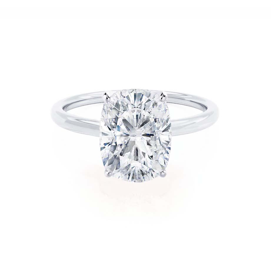 
                  
                    3.34 CT Elongated Cushion Shaped Moissanite Solitaire Engagement Ring 3
                  
                