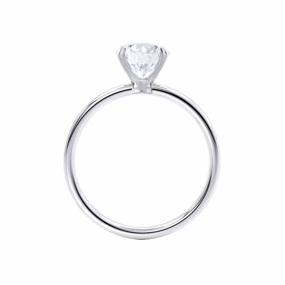 1.20 CT Round Shaped Solitaire Moissanite Engagement Ring 2