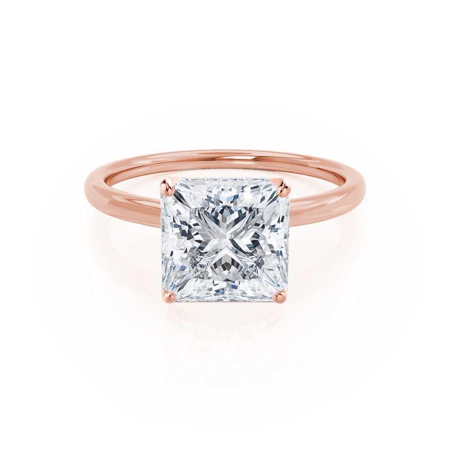 
                  
                    1.50 CT Princess Shaped Moissanite Solitaire Engagement Ring 4
                  
                