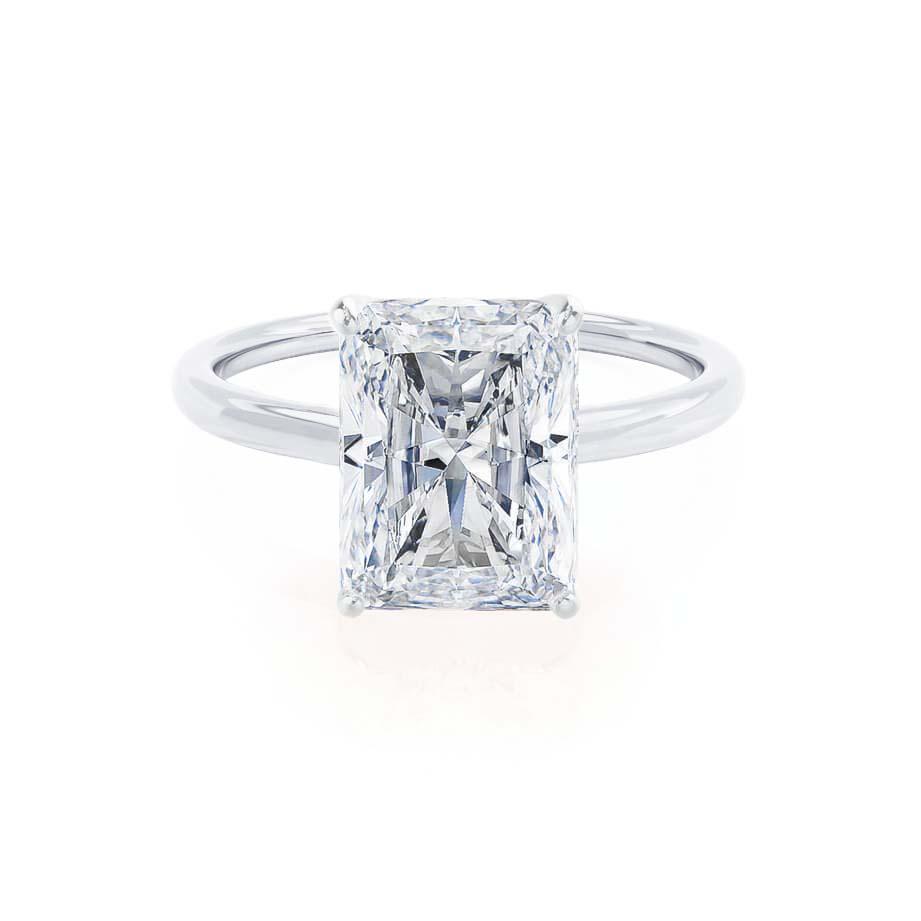 
                  
                    1.20 CT Radiant Shaped Solitaire Moissanite Engagement Ring 5
                  
                