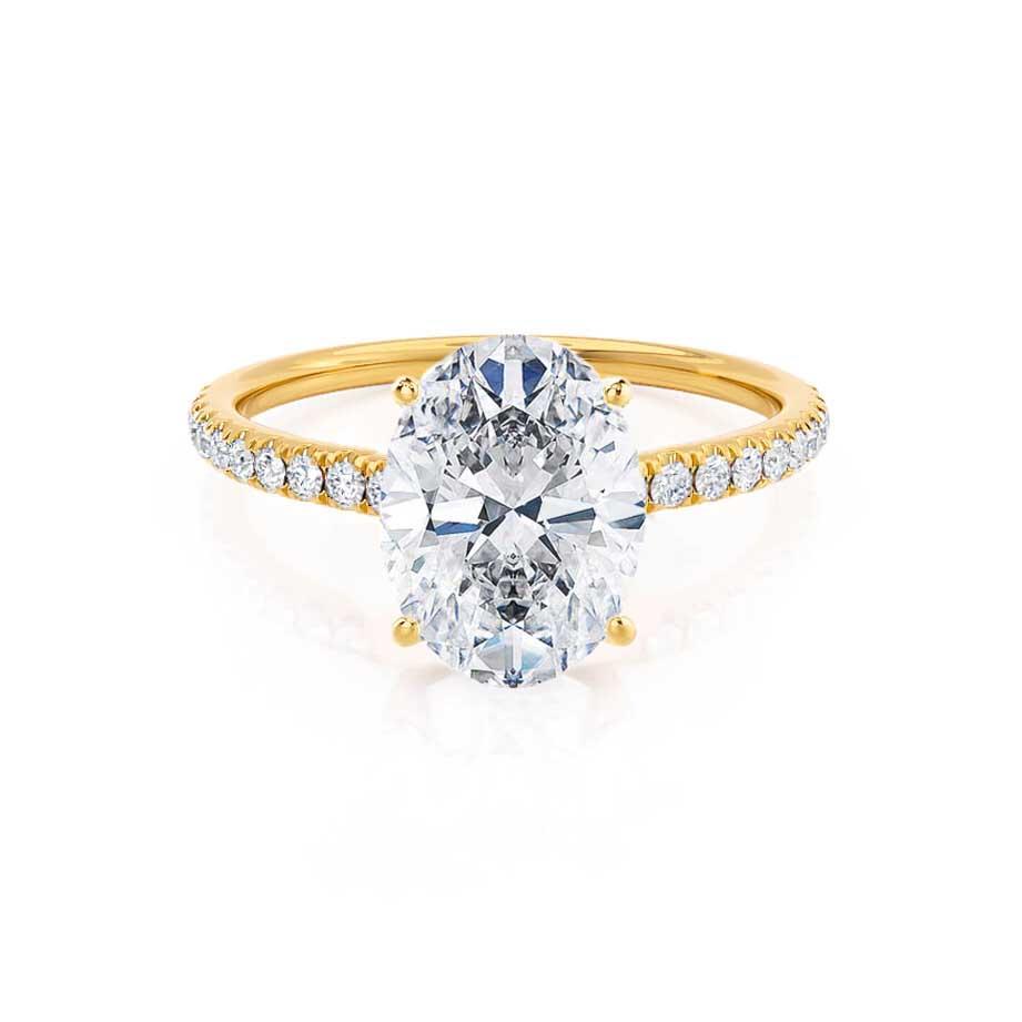 
                  
                    0.90 CT Oval Shaped Moissanite Solitaire Engagement Ring 5
                  
                