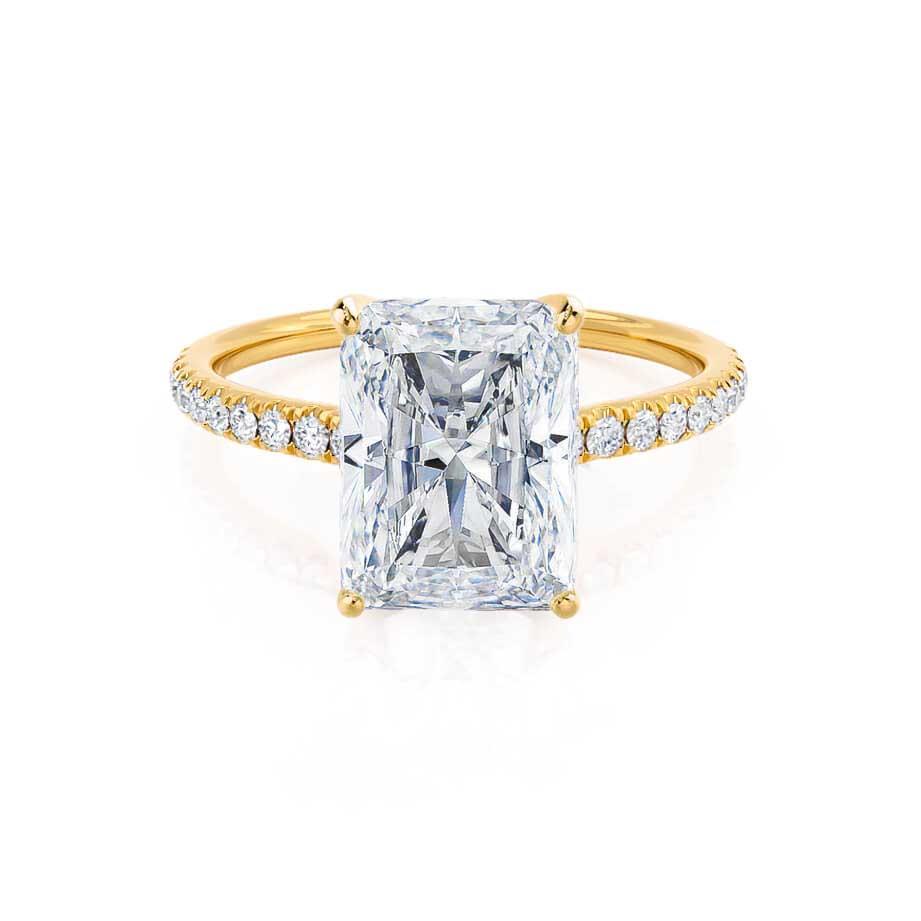 
                  
                    1.20 CT Radiant Shaped Moissanite Solitaire Style Engagement Ring 4
                  
                