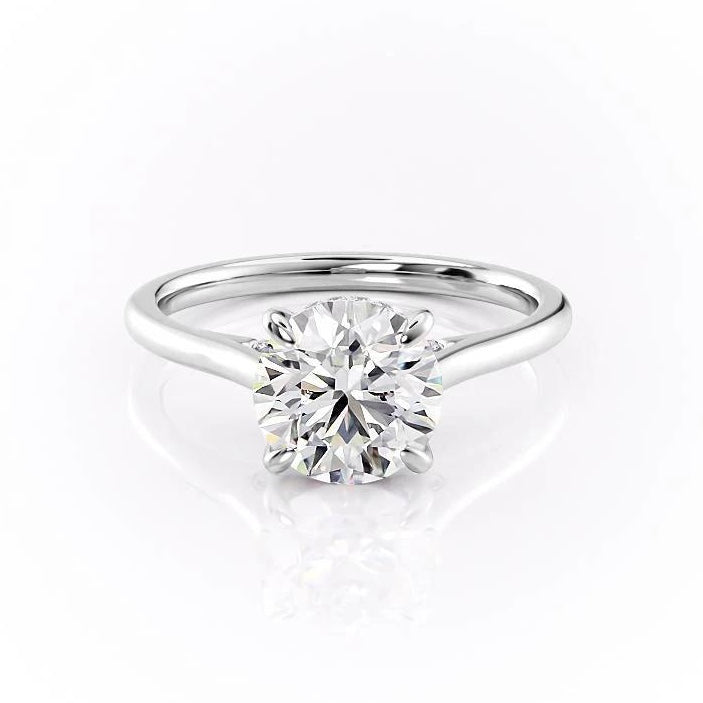 
                  
                    1.60 CT Round Cut Solitaire Hidden Halo Setting Moissanite Engagement Ring
                  
                