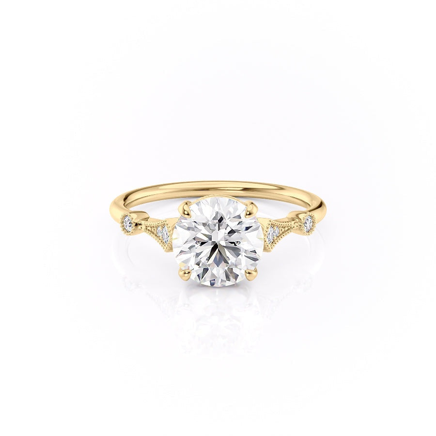 
                  
                    1.35 CT Round Cut Solitaire Moissanite Engagement Ring
                  
                