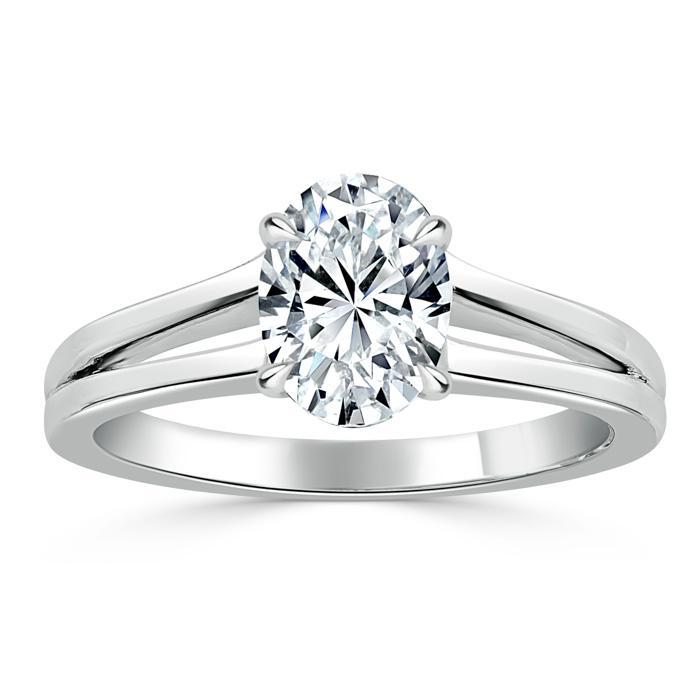 
                  
                    0.94 CT Oval Cut Solitaire Moissanite Engagement Ring
                  
                