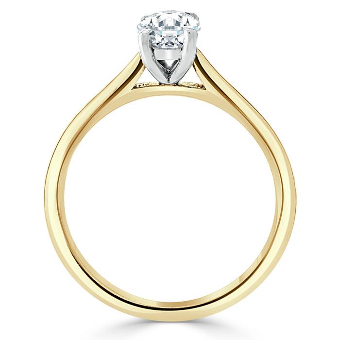 
                  
                    0.75 CT Oval Cut Solitaire Moissanite Engagement Ring 5
                  
                