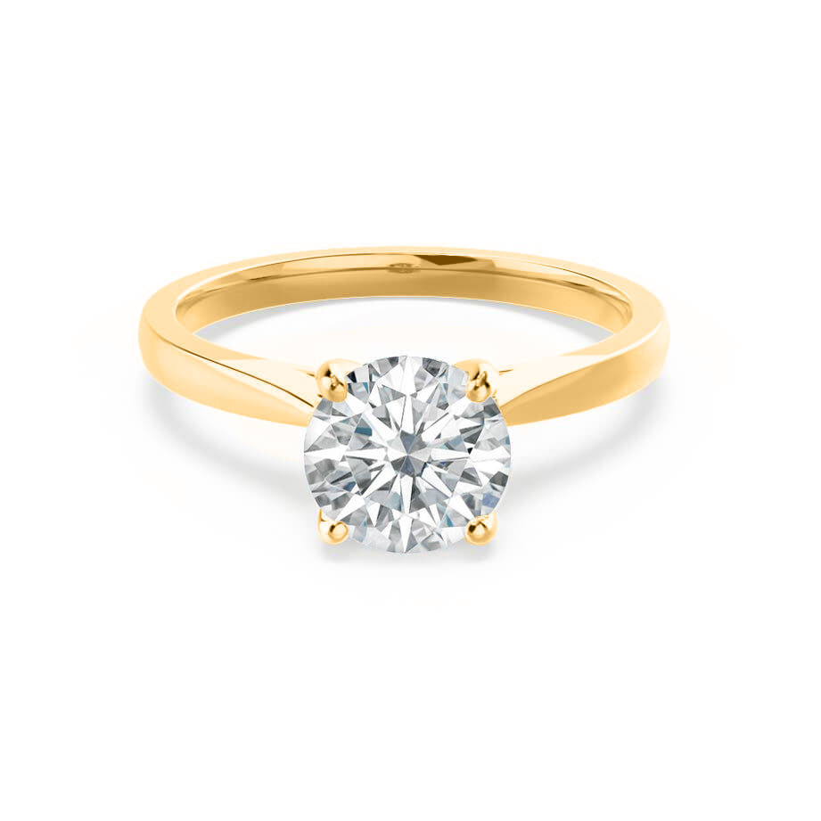 
                  
                    1.20 CT Round Shaped Moissanite Solitaire Engagement Ring 7
                  
                