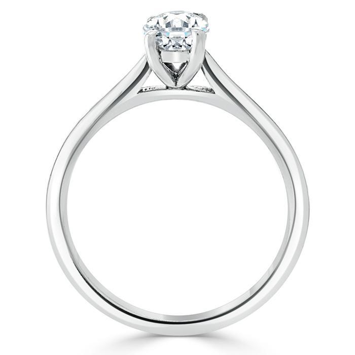 
                  
                    0.75 CT Oval Cut Solitaire Moissanite Engagement Ring 3
                  
                
