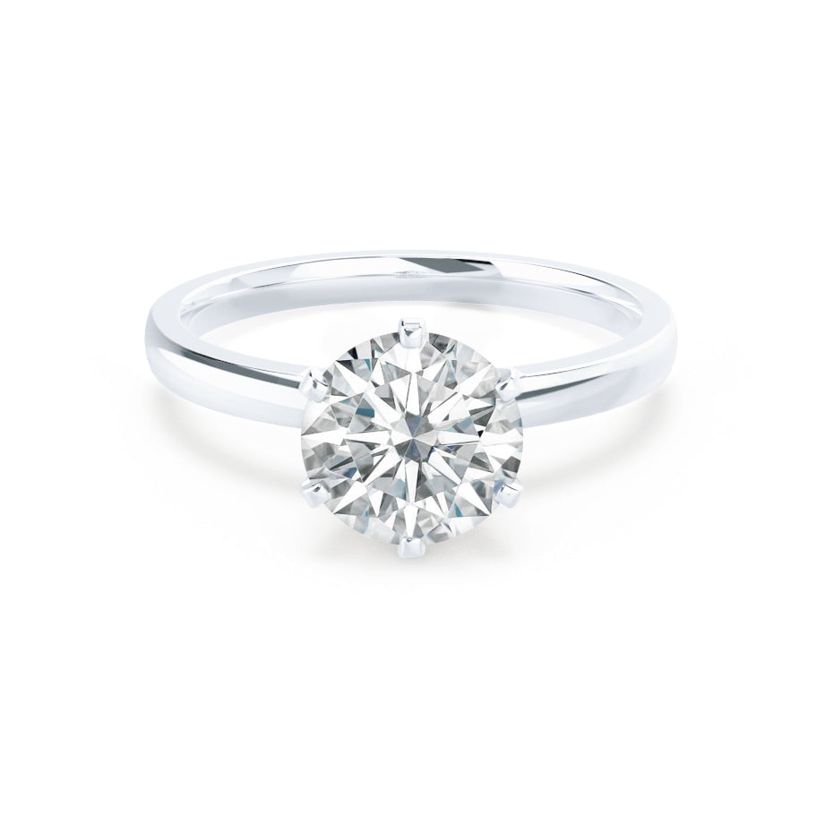 
                  
                    1.50 CT Round Shaped Moissanite Solitaire Engagement Ring 8
                  
                