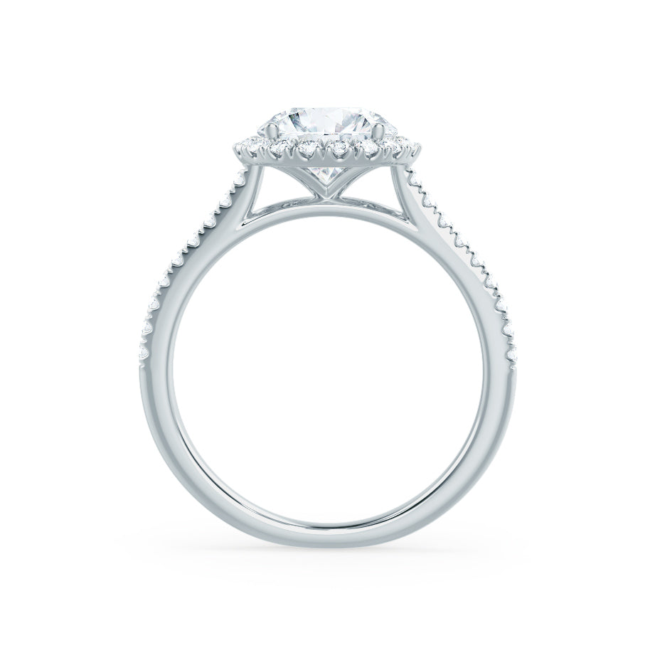 
                  
                    1.0 CT Round Shaped Moissanite Halo Engagement Ring
                  
                
